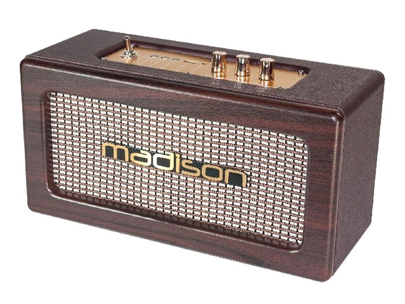 frs-vintage Madison FRS Vintage-WD Винтажная портативная колонка со встроенным аккумулятором - imagine 1