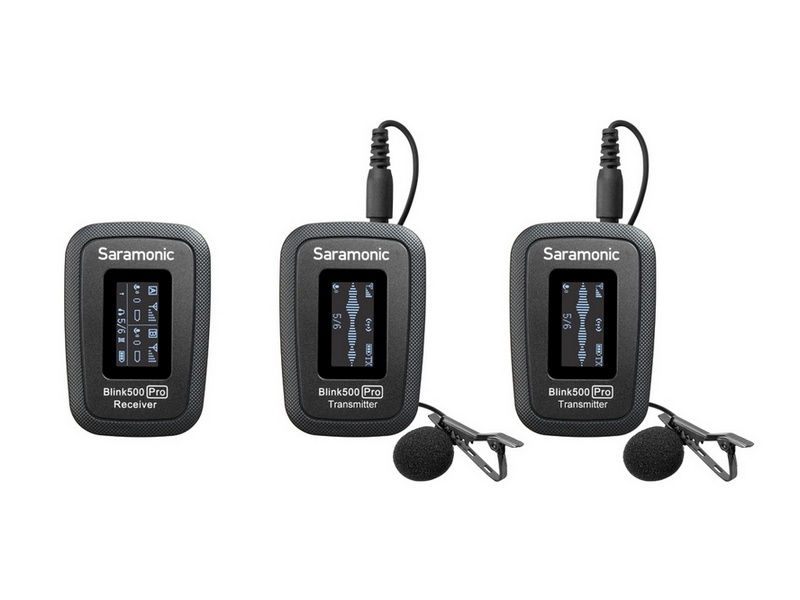 10876_Blink500_Pro_B2 Saramonic Blink 500 PRO B2 - Беспроводная двойная петличка для камеры и телефона - imagine 1