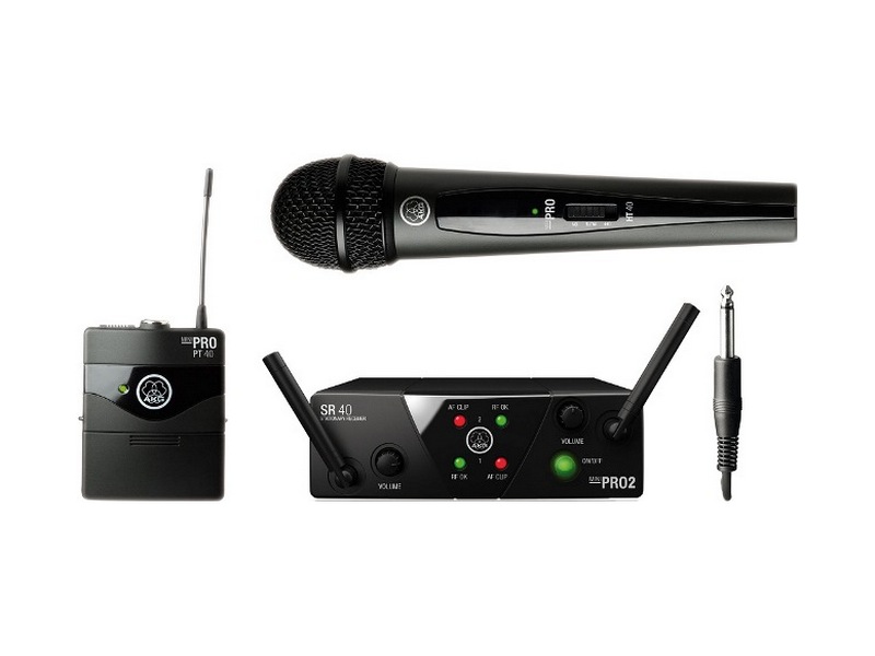 13270_AKG_WMS40MINI2MIX_ISM23 AKG WMS40 MINI2 Vocal/Instrumental - Радио система для вокала и инструментов - imagine 1