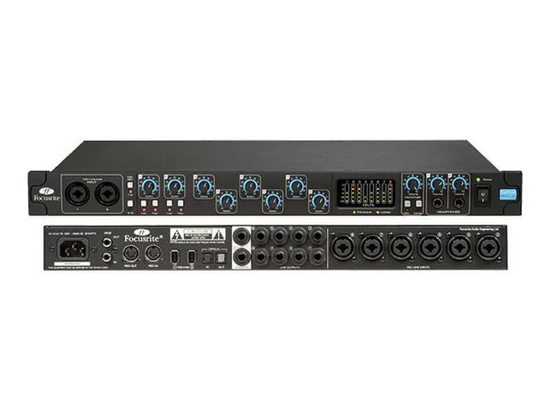 15700_Saffire_PRO_40 (1) Focusrite SaffirePRO40 - Аудио интерфейс FireWire - imagine 1