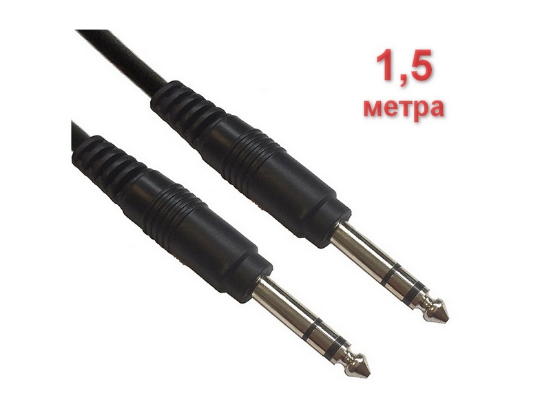 1624_AC-J6S-1,5 AccuCable AC-J6S/1,5 - Кабель стерео Jack — изображение 1