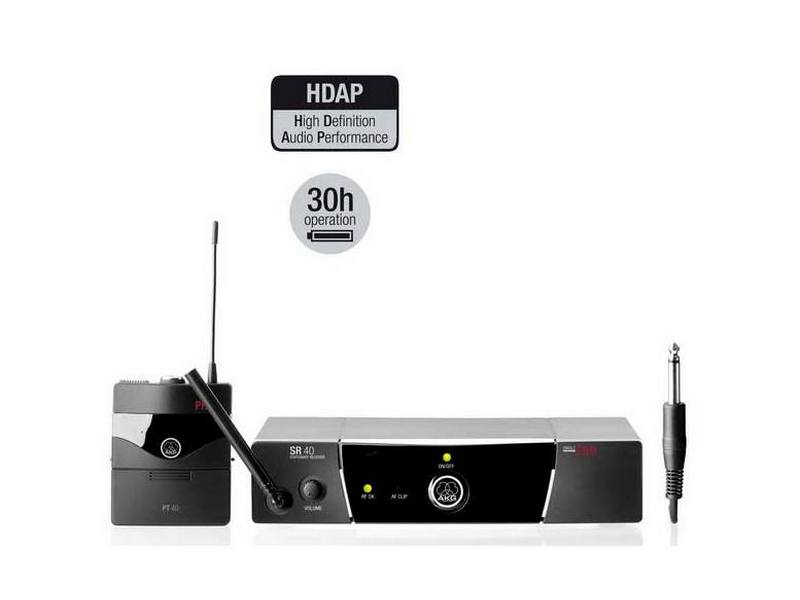 21748_wms40proInstrumentalSingle AKG WMS40PRO Instrumental Single - Беспроводная инструментальная система - imagine 1