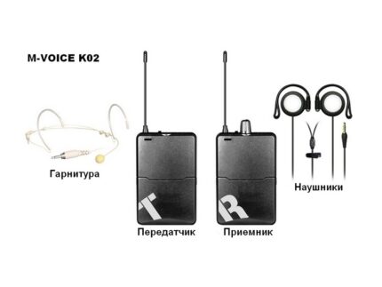 M-Voice K02 - Радио микрофон для камеры