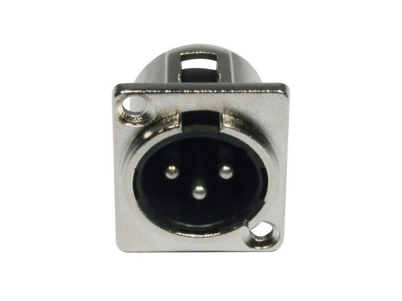 2747_AC-C-XM3 AccuCable AC-C-XM3 - Гнездо панельное XLR папа - imagine 1