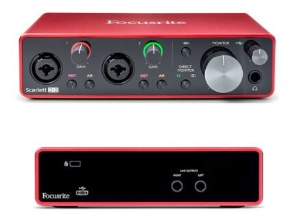 Focusrite Scarlett 2i2 3rd Gen - USB аудио интерфейс