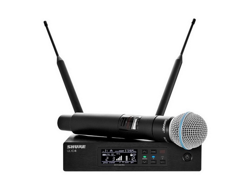 36304_Shure_QLXD24EB58_a2 Shure QLXD24E/B58-K51 - Беспроводной вокальный микрофон - imagine 1