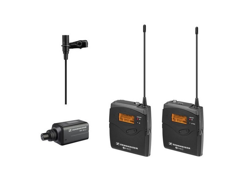 38007_ew100_ENG-G3b Sennheiser EW100 ENG G3 - Беспроводная петлича и насадка на микрофон — изображение 1