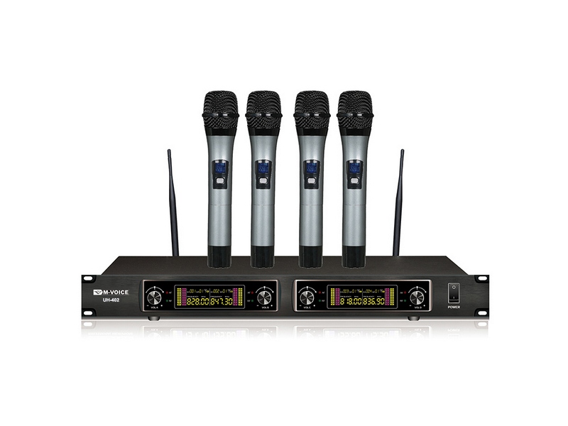 52522_UH402 M-Voice UH402 - Беспроводная 4-канальная микрофонная система — изображение 1