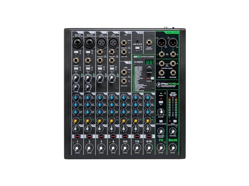 60656_ProFx10V3 Mackie PROFX10 V3 - Микшерный пульт - imagine 1