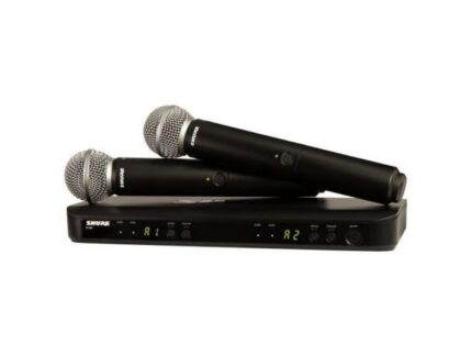 Shure BLX288E/SM58 - Беспроводная 2-канальная микрофонная система