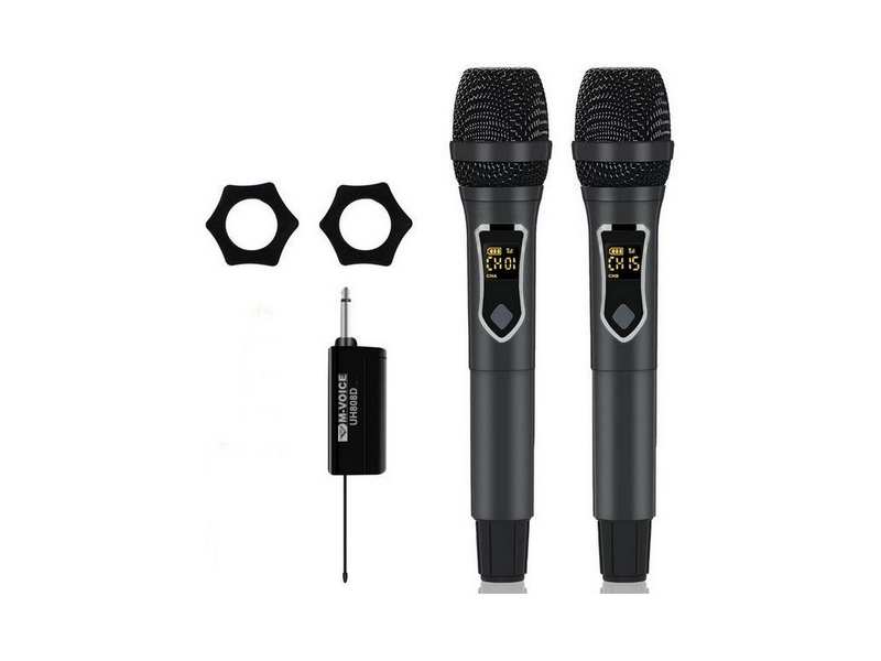 80561_UH808D M-Voice UH808D - Портативная 2-канальная радио система — изображение 1