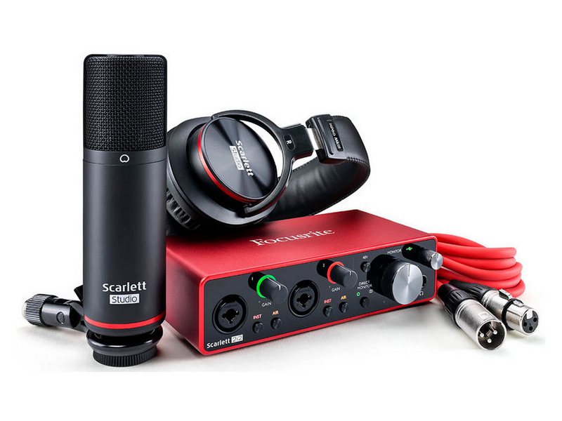 81671_Scarlett_2i2_Studio_Pack_3rd_Gen Focusrite Scarlett Solo Studio 3rd Gen - USB аудио интерфейс, комплект - imagine 1