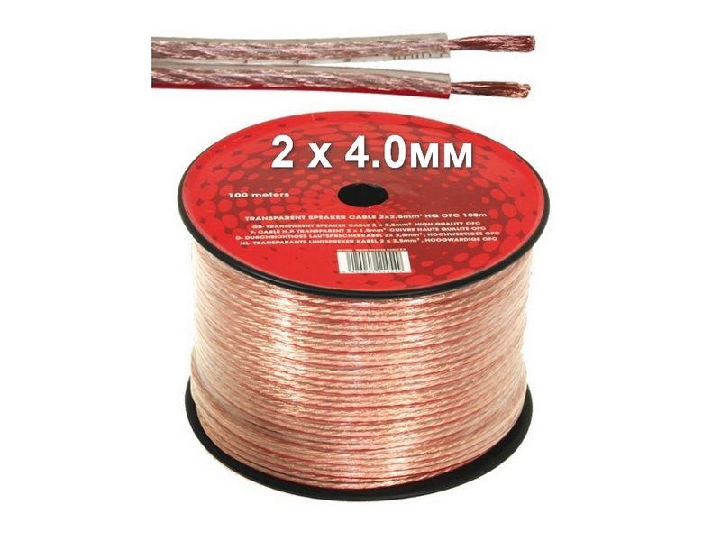 86028_TR4 (1) US Blaster TR40 - Акустический кабель Hi-Fi 4мм — изображение 1