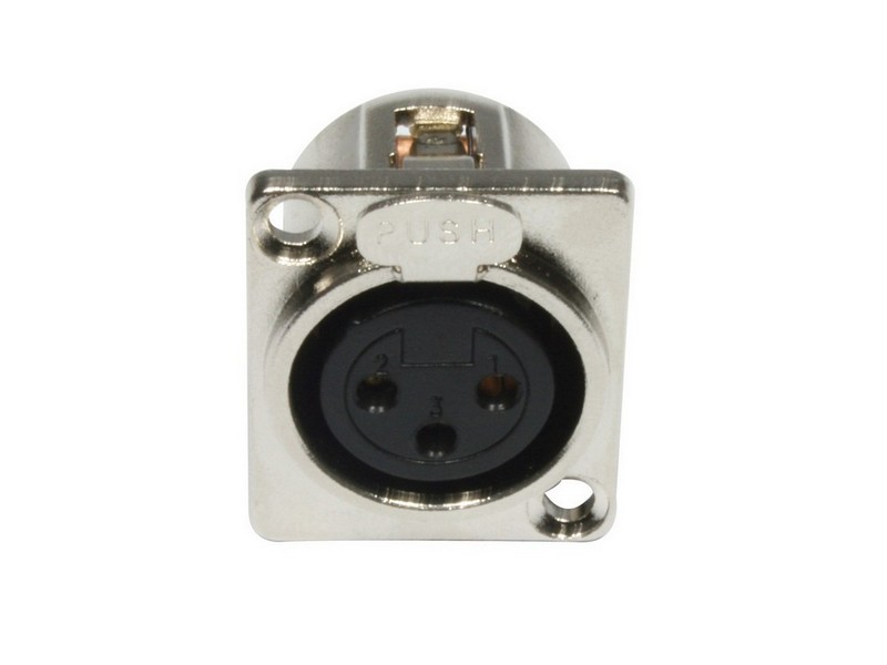 89035_AC-C-XF3 (1) AccuCable AC-C-XF3 - Гнездо панельное XLR мама - imagine 1