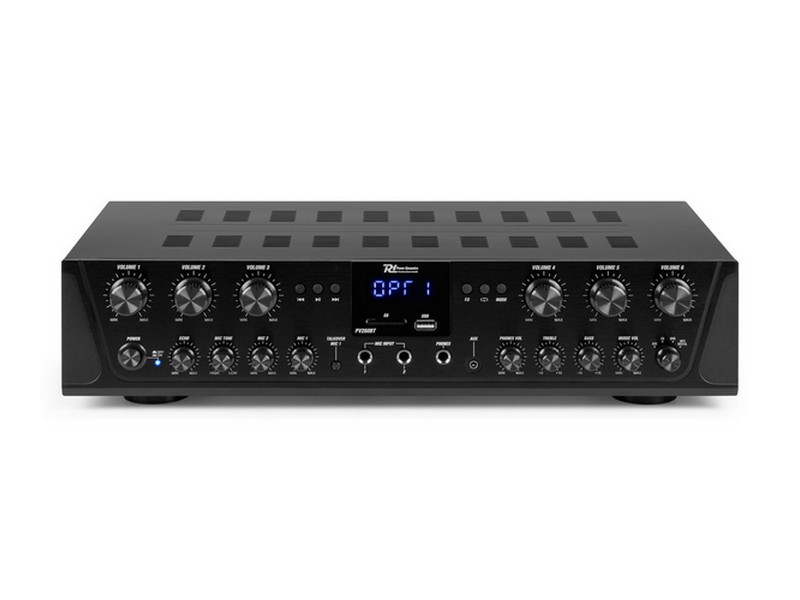 953034_side2_3 PowerDynamics PV260BT - 6-зонный усилитель с MP3, BT, FM - imagine 1