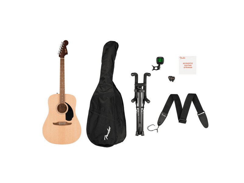 DEBUT REDON PACK Fender California Debut Redondo NAT PACK гитара акустическая в комплекте — изображение 1