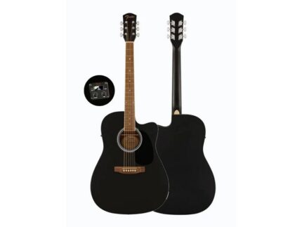 Fender FA25CE BK гитара электроакустическая