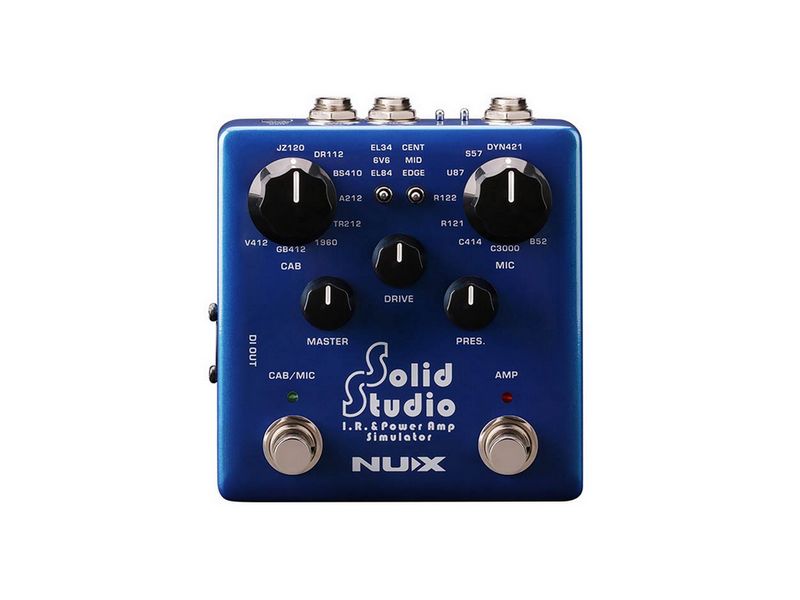 NUX NSS 5jpg NUX NSS-5 Solid Studio симулятор усилителя мощности - imagine 1