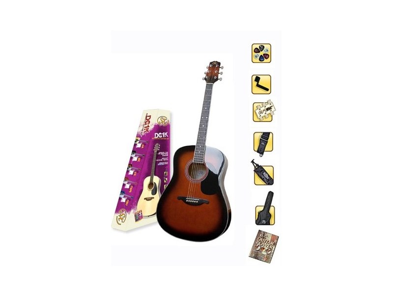 CREATOR: gd-jpeg v1.0 (using IJG JPEG v62), quality = 90 SX DG1K/VS гитара акустическая в комплекте — изображение 1