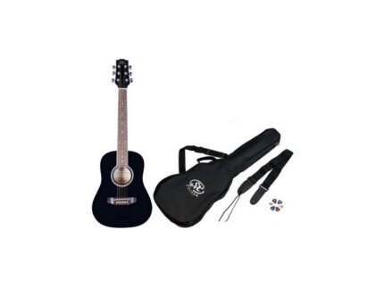 SX SM1 3/4LBK гитара акустическая в комплекте