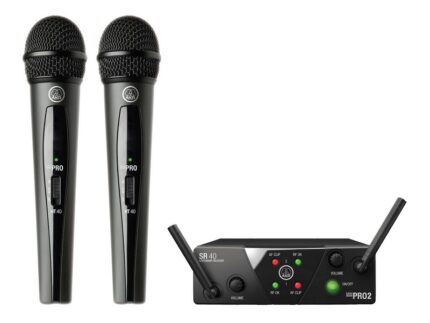AKG WMS40 MINI Vocal Dual  Беспроводная 2-канальная микрофонная система