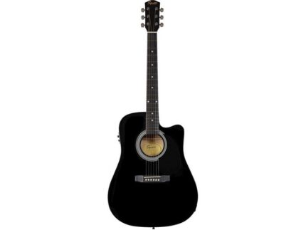 Fender SQ SA105CE BK гитара электроакустическая