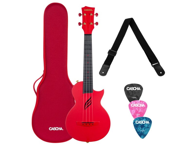 hh-2280_00 Cascha HH2280 RD укулеле концертное - imagine 1