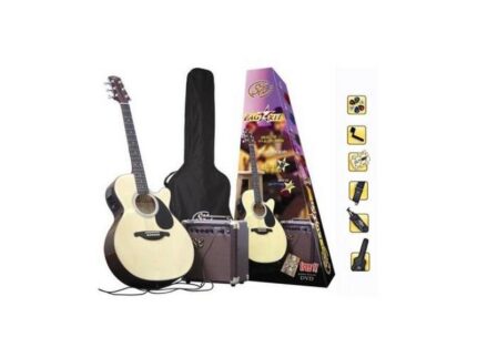 SX EAG1K/NA + GA1065 гитара электроакустическая в комплекте