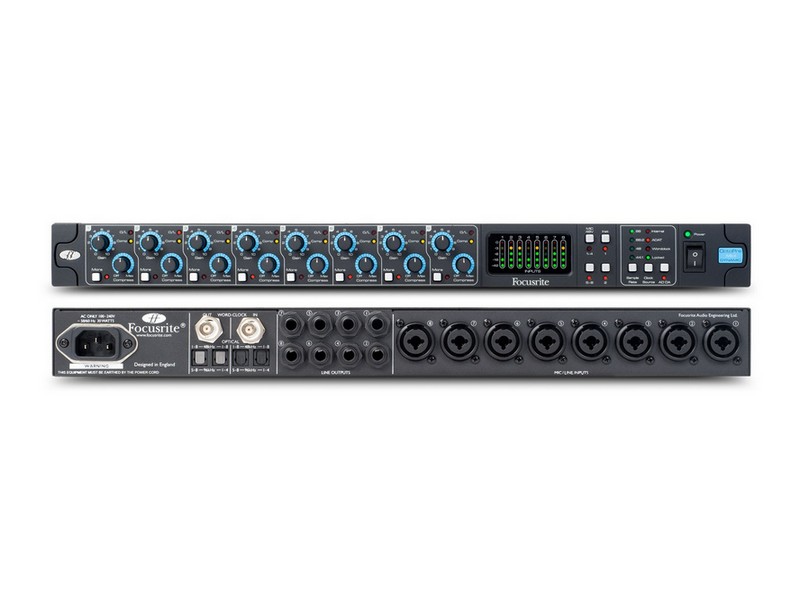 124799_original Focusrite Octopre MK2 Dynamic - Студийный преамп — изображение 1