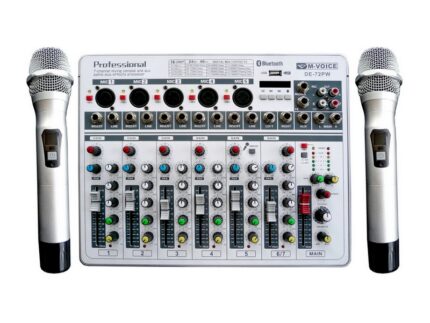 M-Voice DE72PW - Микшерный пульт с усилителем