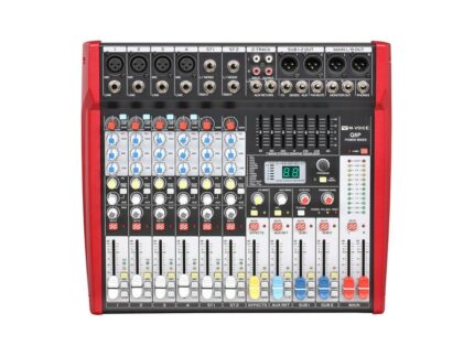 M-Voice Q8P - Микшерный пульт с усилителем