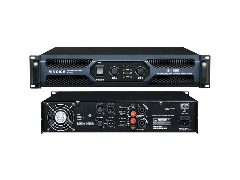 68752_E1000 M-Voice E1000 - Усилитель мощности - imagine 1