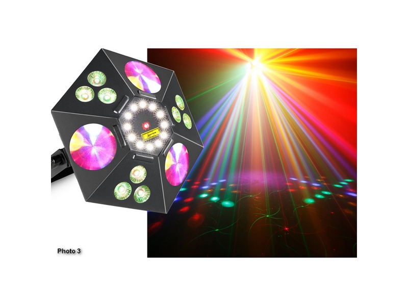 70445_Photo-3_Led_Effect_Light_5in1 X-Lite LED EFFECT LIGHT 5IN1 - Светомузыка для дискотеки и дома 5 в 1 - imagine 1