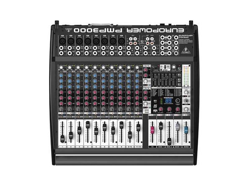 83833_PMP3000x1x Behringer PMP3000 - Микшерный пульт с усилителем - imagine 1