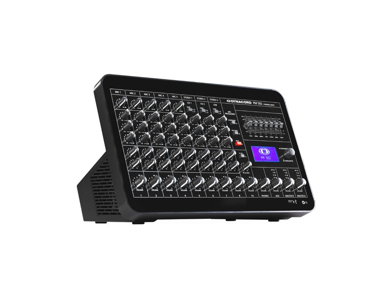 pm502 (2) Dynacord PM502 - Микшерный пульт с усилителем - imagine 1