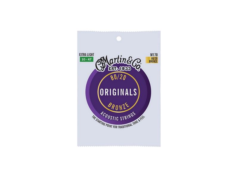 12939_m170 Martin M170 - Струны для акустической гитары - imagine 1