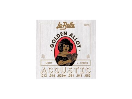 La Bella 40PS - Струны для акустической гитары
