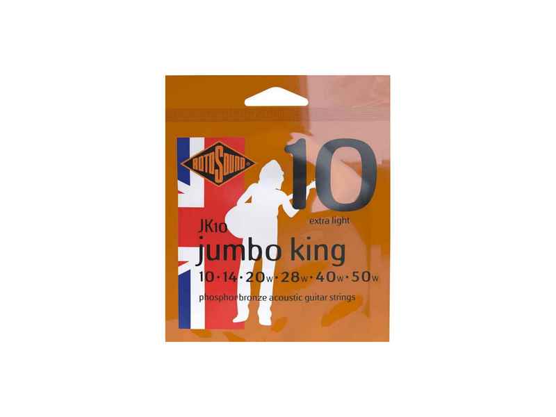 7515_JK10_ Rotosound JK10 Jumbo King - Струны для акустической гитары — изображение 1