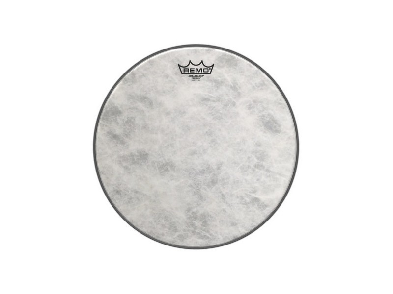 93056_AMBASS_FIBERSKYN_ Remo Ambassador Fiberskyn 12" - Пластик для барабана - imagine 1