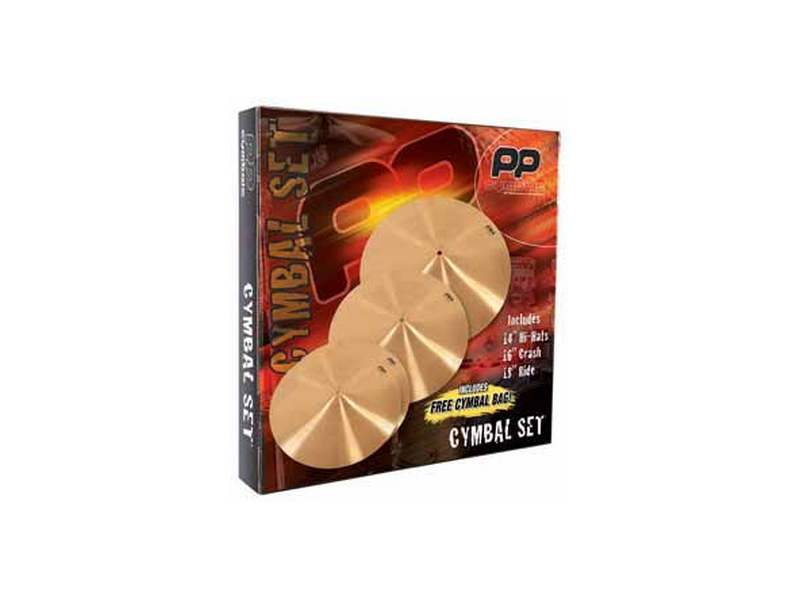 95086_CymbalPACK PP Drums PPCYM01 - Тарелки комплект - imagine 1