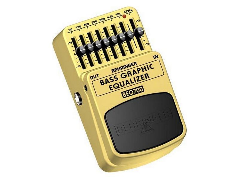 BEHR_BEQ700 Behringer BEQ700 Bass Graphic Equalizer педаль эффектов — изображение 1