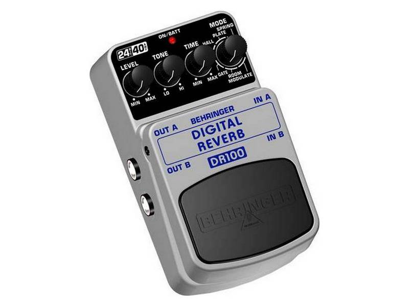 BEHR_DR100 Behringer DR100 Digital Reverb педаль эффектов — изображение 1