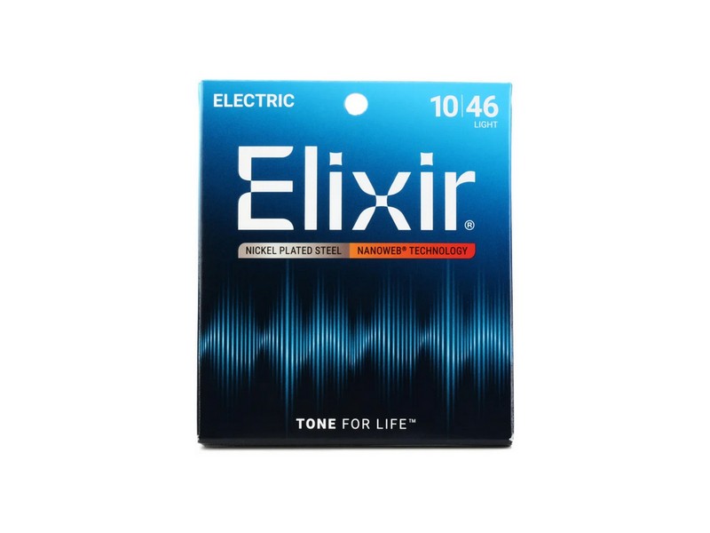 ELIXIR 10 ELECT Elixir NanoWeb 12052 - Струны для электро гитары - imagine 1