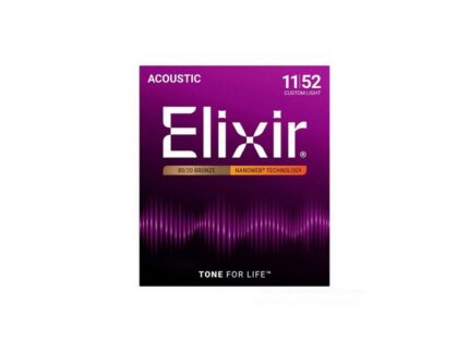 Elixir Nanoweb 11027 - Струны для акустической гитары