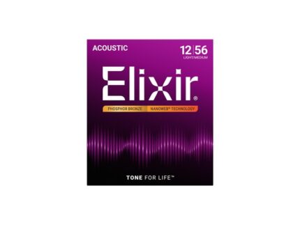 Elixir Nanoweb 16077 - Струны для акустической гитары