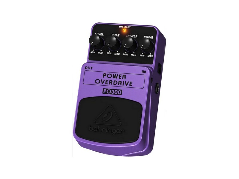 behr po 300 7h Behringer PO300 Power Overdrive педаль эффектов — изображение 1