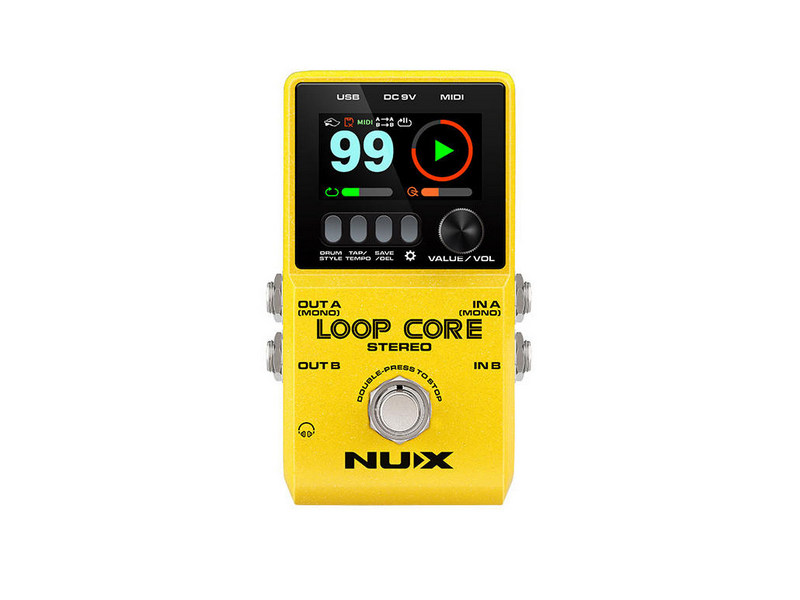 nux-loop-2 NUX Loop Core Stereo педаль эффектов - imagine 1