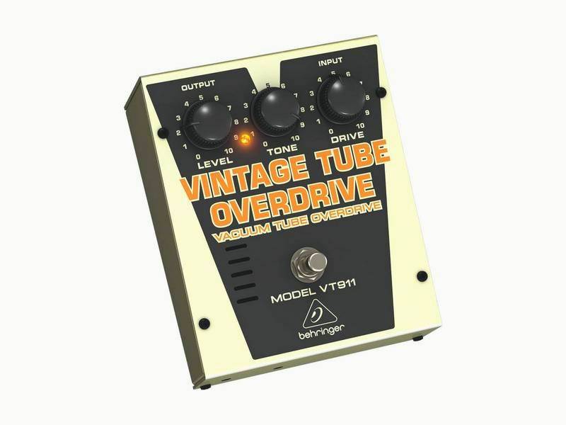 vd 911 Behringer VT911 педаль эффектов овердрайва, ламповая — изображение 1