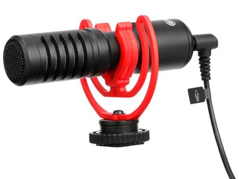 MM1 Pro- Boya BY-MM1 PRO конденсаторный микрофон пушка для камеры - imagine 1