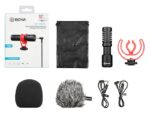 Boya BY-MM1 PRO конденсаторный микрофон пушка для камеры - imagine 5